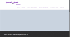Desktop Screenshot of heavenlyhandsnyc.org